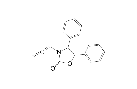 4,5-Diphenyl-3-propa-1,2-dienyl-oxazolidin-2-one