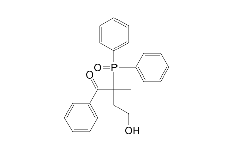 1-Butanone, 2-(diphenylphosphinyl)-4-hydroxy-2-methyl-1-phenyl-