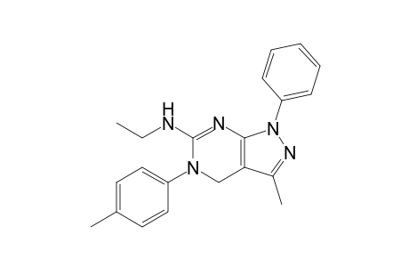 6-Ethylamino-1-phenyl-3-methyl-5-(4-methylphenyl)-4,5-dihydro-1H-pyrazolo[3,4-d]pyrimidine