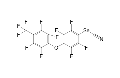 4-(4'-Trifluoromethyltetrafluorophenoxy)tetrafluorophenylselenocyanate