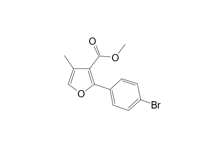 Methyl 2-(4-Bromophenyl)-4-methylfuran-3-carboxylate