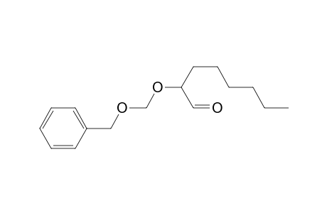 2-(Benzoxymethoxy)caprylaldehyde