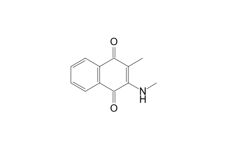 1,4-Naphthalenedione, 2-methyl-3-(methylamino)-
