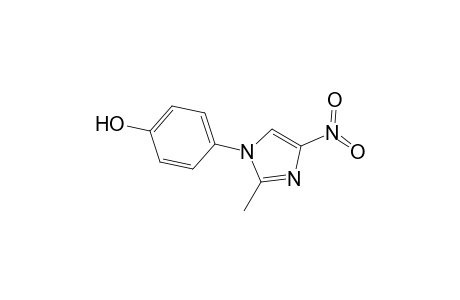4-(2-Methyl-4-nitro-1H-imidazol-1-yl)phenol