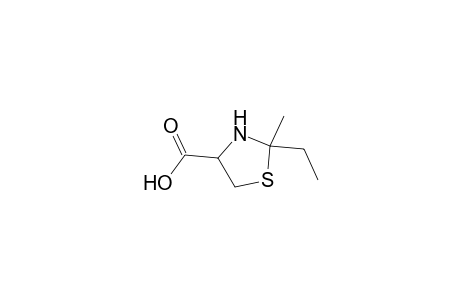 2-Ethyl-2-methyl-1,3-thiazolidine-4-carboxylic acid