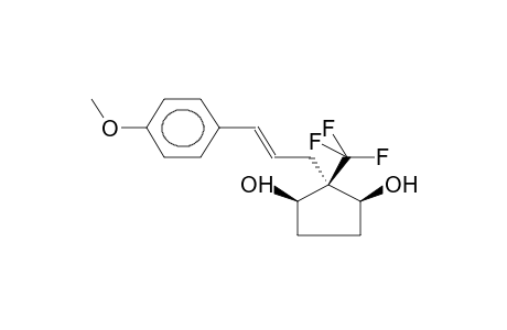 2-{3-[4-METHOXYPHENYL]PROP-2-ENYL}-2-TRIFLUOROMETHYLCYCLOPENTANE-1,3-DIOL (ISOMER 2)