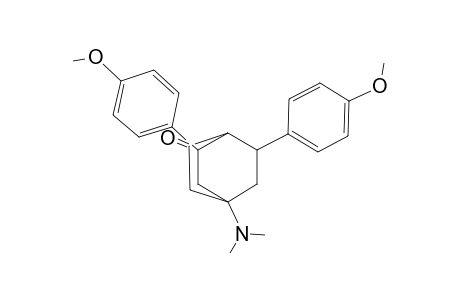 4-(dimethylamino)-6,7-bis(4-methoxyphenyl)-2-bicyclo[2.2.2]octanone