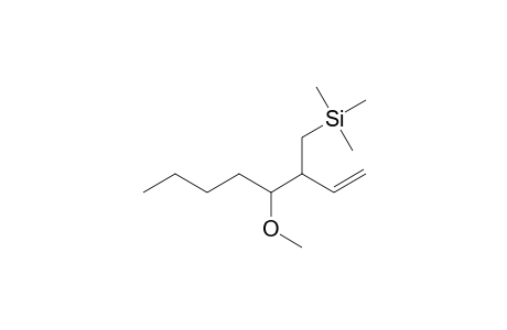 4-Methoxy-3-(trimethylsilyl)methyl-1-octene