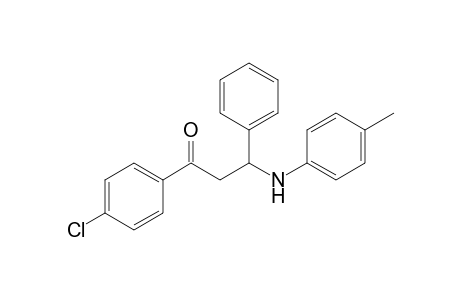 2-(4-Chlorobenzoyl)-1-phenyl-N-(4-methylphenyl)ethanamine