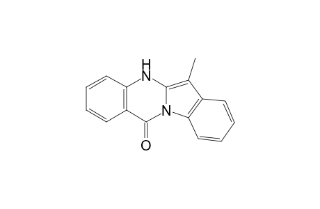 Indolo[2,1-b]quinazolin-12(5H)-one, 6-methyl-
