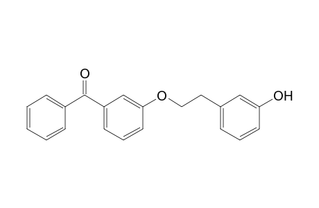 3-[2'-(3"-Hydroxyphenyl)ethoxy]benzophenone