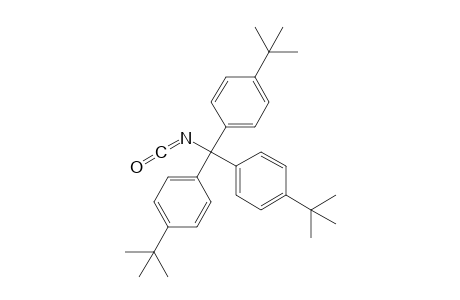 Tri(p-t-butylphenyl)methyl isocyanate