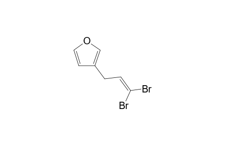 3-(3,3-Dibromoallyl)furan