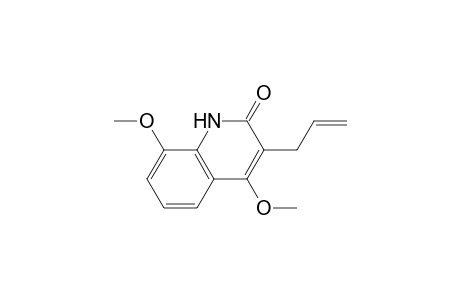 4,8-Dimethoxy-3-allyl-2(1H)-quinolone