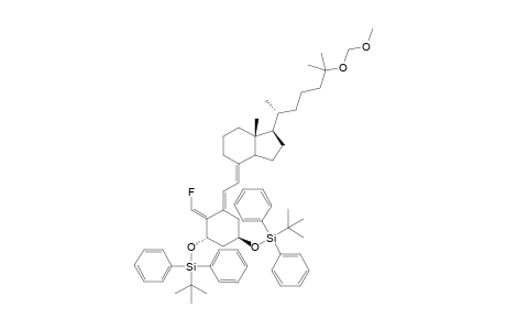(5E,10E)-19-Fluoro-1.alpha.,25-dihydroxyvitamin D3 1,3-Di-tert-butyldiphenylsilyl 25-methoxymethyl Ether