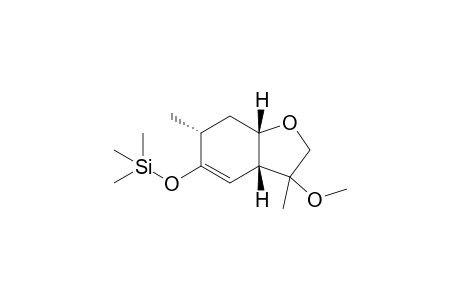 (1R,4R,6S)-9-Methoxy-4,9-dimethyl-3-(trimethylsiloxy)-7-oxabicyclo[4.3.0]non-2-ene