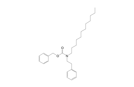 Carbonic acid, monoamide, N-(2-phenylethyl)-N-dodecyl-, benzyl ester