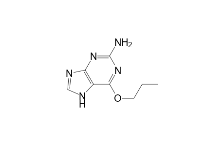 (6-propoxy-7H-purin-2-yl)amine