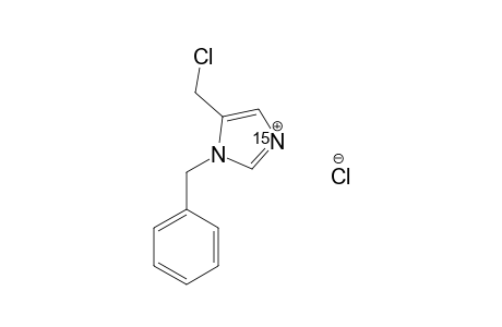 (3-N-15)-1-BENZYL-5-(CHLOROMETHYL)-1H-IMIDAZOLIUM-CHLORIDE