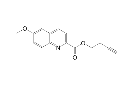 But-3-yn-1-yl 6-methoxyquinoline-2-carboxylate