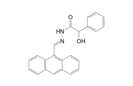N-[(E)-9-anthracenylmethylideneamino]-2-hydroxy-2-phenylacetamide