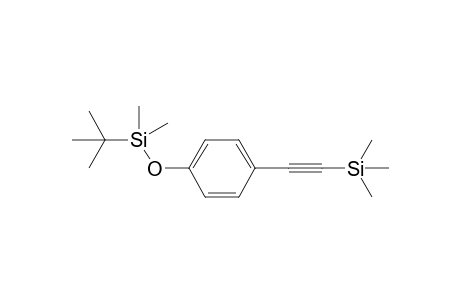 {[4-(t-Butyldimethylsilyl)oxyphenyl]ethynyl}-trimethylsilane