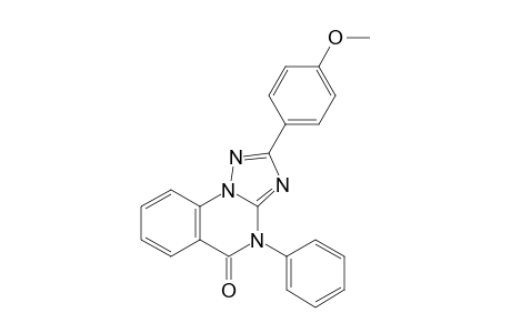 2-(4-Methoxyphenyl)-4-phenyl-1,2,4-triazolo[1,5-a]quinazolin-5(4H)-one