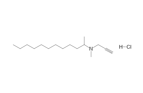 N-Methyl-N-(2-dodecyl)propargylamine Hydrochloride