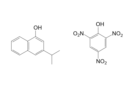 3-isopropyl-1-naphthol, monopicrate