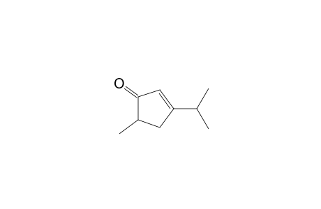 2-Cyclopenten-1-one, 3-isopropyl-5-methyl-