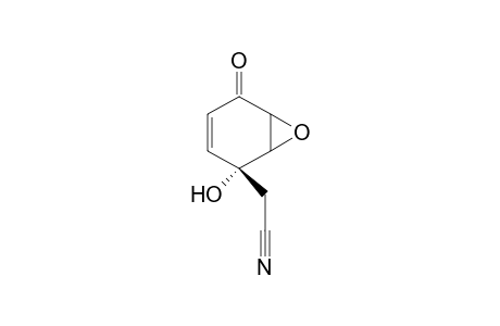 (2-Hydroxy-5-oxo-7-oxabicyclo[4.1.0]hept-3-en-2-yl)acetonitrile
