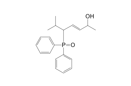 (2RS,5SR)-(E)-5-Diphenylphosphinoyl-6-methylhept-3-en-2-ol