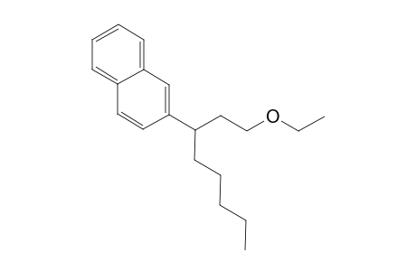 1-Ethoxy-3-(2-naphthyl)octane