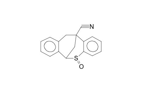 11,12-DIHYDRO-6H-6,12-METHANODIBENZO[B,F]THIOCIN-12-CARBONITRILE-5-OXIDE