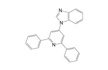 1H-benzimidazole, 1-(2,6-diphenyl-4-pyridinyl)-