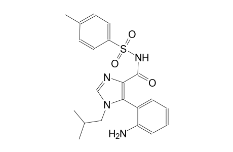 benzenesulfonamide, N-[[5-(2-aminophenyl)-1-(2-methylpropyl)-1H-imidazol-4-yl]carbonyl]-4-methyl-