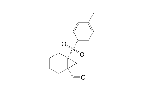 (1R,6R)-6-(4-methylphenyl)sulfonyl-1-bicyclo[4.1.0]heptanecarboxaldehyde