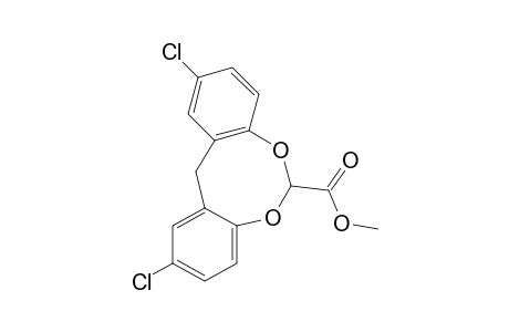 2,10-dichloro-12H-dibenzo[d,g][1,3]dioxocin-6-carboxylic acid, methyl ester