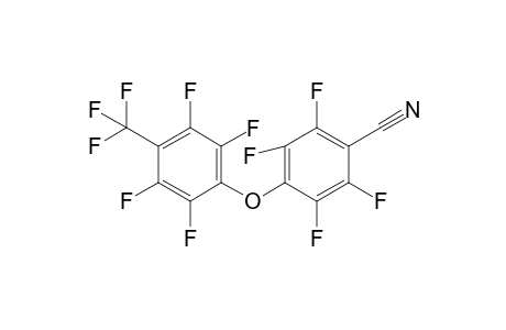 2,3,5,6-tetrafluoro-4-(2,3,5,6-tetrafluoro-4-(trifluoromethyl)phenoxy)benzonitrile