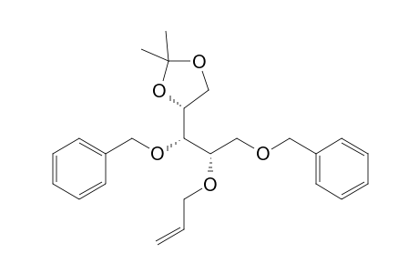 2-O-Allyl-1,3-di-O-benzyl-4,5-O-isopropylidene-D-ribitol