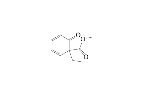 1-Ethyl-6-keto-cyclohexa-2,4-diene-1-carboxylic acid methyl ester