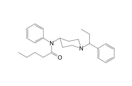 N-Phenyl-N-[1-(1-phenylpropan-1-yl)piperidin-4-yl]pentanamide
