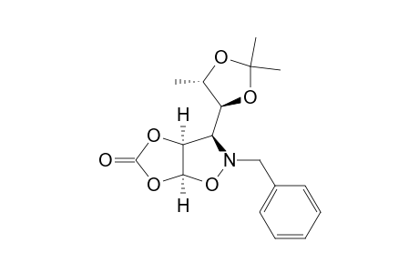 [1,3]Dioxolo[4,5-d]isoxazol-5-one, tetrahydro-2-(phenylmethyl)-3-(2,2,5-trimethyl-1,3-dioxolan-4-yl)-, [3.alpha.(4S*,5S*),3a.alpha.,6a.alpha.]-(.+-.)-