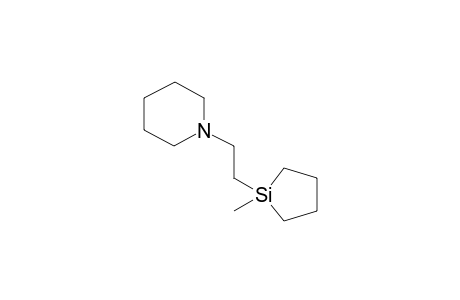 1-(PIPERIDINOETHYL)-1-METHYLSILACYCLOPENTANE