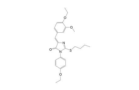 4H-imidazol-4-one, 2-(butylthio)-5-[(4-ethoxy-3-methoxyphenyl)methylene]-3-(4-ethoxyphenyl)-3,5-dihydro-, (5Z)-