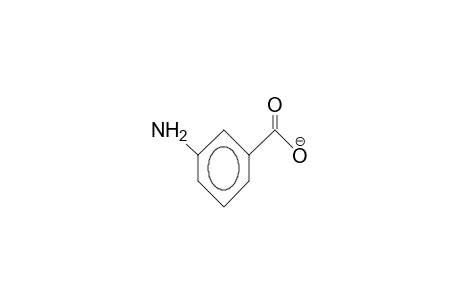 3-Amino-benzoate anion