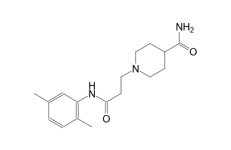 1-piperidinepropanamide, 4-(aminocarbonyl)-N-(2,5-dimethylphenyl)-