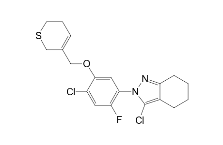 2H-Indazole, 3-chloro-2-[4-chloro-5-[(5,6-dihydro-2H-thiopyran-3-yl)methoxy]-2-fluorophenyl]-4,5,6,7-tetrahydro-
