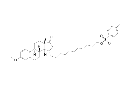 3-Methoxy-15(.alpha.,.beta.)-(11'-p-tosyloxy-1'-undecyl)-1,3,5(10)-estratrien-17-one