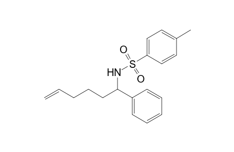 4-Methyl-N-(1-phenylhex-5-en-1-yl)benzenesulfonamide